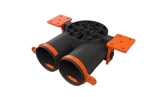 Изображение ANTISTATIC DIFFUSER SLIM BOXDN125-2X75