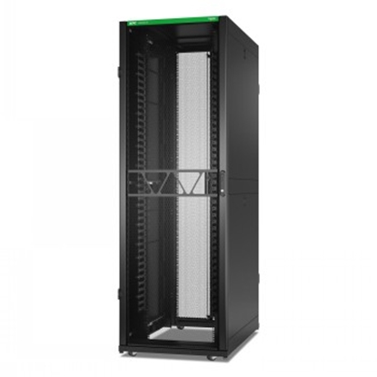 Attēls no APC NETSHELTER SX, NETWORKING RACK ENCLOSURE, 48U, 2258H X 750W X 1200D MM, WITH SIDES, BLACK