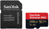 Изображение Atmiņas karte Sandisk MicroSDXC 256GB + SD adapter