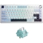 Изображение Aula F75 RU / EN Izkārtojums Spēļu mehāniskā tastatūra Light Blue + White + Black purple ice vein switch