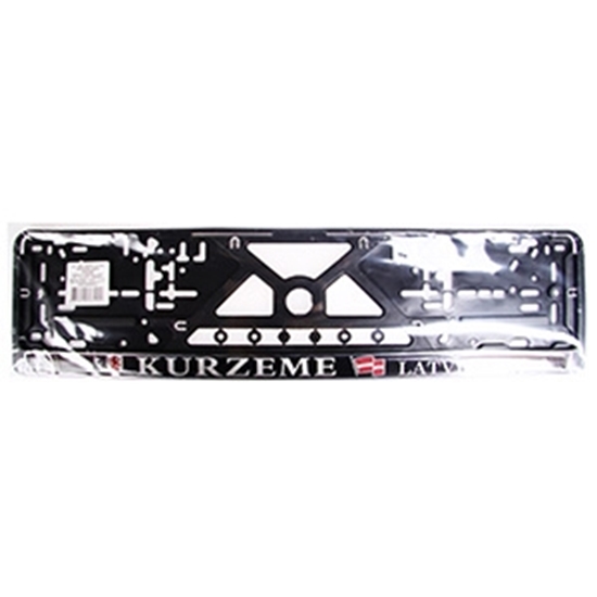 Picture of Auto numura turētājs plastm.melns Kurzeme