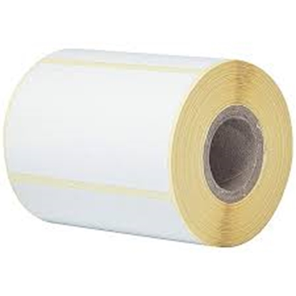 Picture of BDE-1J044076-066 Brother termopapīra uzlīmju rullis (76mm x 44mm/ 400gb(8))