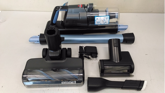 Picture of SALE OUT. Bissell Stick Vacuum | PowerClean FurFinder Select | Cordless operating | 200 W | 25.2 V | Operating time (max) 40 min | Black/Titanium/Lake Blue | Warranty 60 month(s) | Battery warranty 24 month(s) | UNPACKED, NOT USED