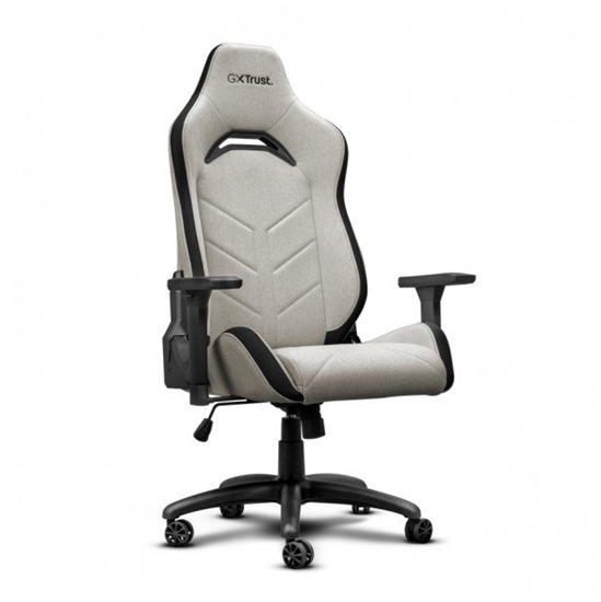 Picture of Biurko Trust Fotel gamingowy GXT 723B Ruya beowy materiaowy