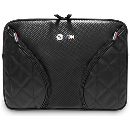 Attēls no BMW Carbon Pockets & Metal Logo Sleeve for Notebook 14"