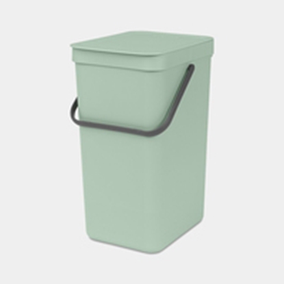 Attēls no Brabantia Sort & Go Waste Bin Jade Green 16 L