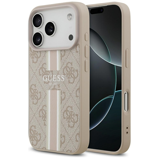 Изображение Case Guess 4G Printed Stripes MagSafe for iPhone 1