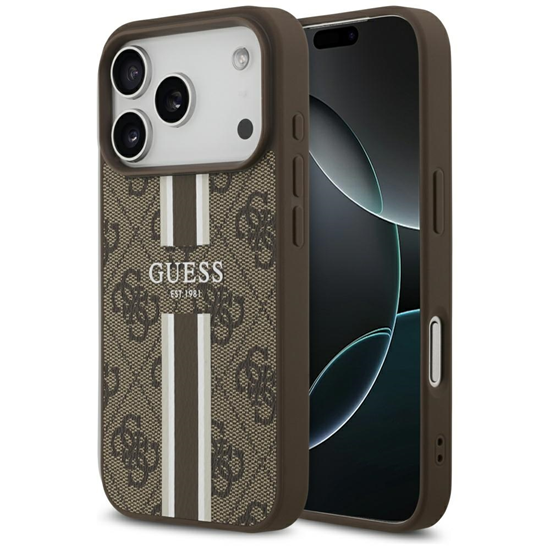 Изображение Case Guess 4G Printed Stripes MagSafe for iPhone 1