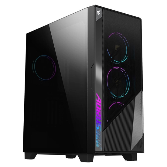 Изображение Case|GIGABYTE|AORUS C500 GLASS|MidiTower|Not included|ATX|EATX|MicroATX|MiniITX|Colour Black|AC500G