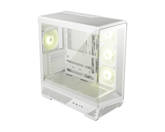 Picture of Case|MSI|ATX/micro ATX/Mini-ITX|White/Transparent|Midi Tower|MAG PANO 130R PZ WHITE|MAGPANO130RPZWHITE