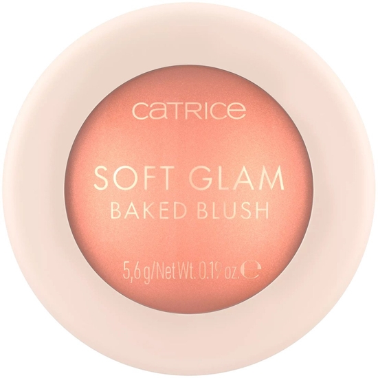 Picture of CATRICE_Soft Glam Baked Blush ró wypiekany rozwietlajcy 020 Peachy Breeze 5,6g