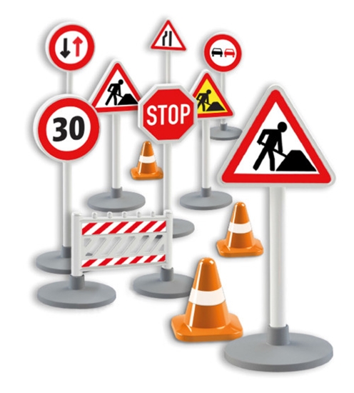 Изображение Ceļa zīmju komplekts 17 gab. L04440 Lena Čehija