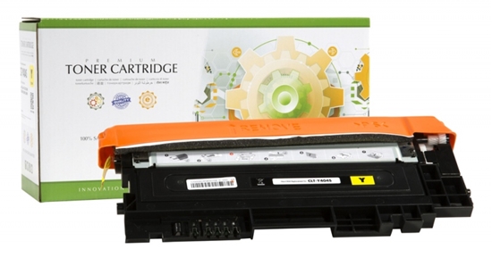 Picture of Compatible Static Control Samsung CLT-Y404S/ELS (SU444A) Toner Cartridge, Yellow