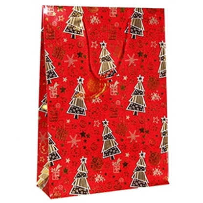 Picture of Dāvanu maisiņš Ziemassvētku 25x8,5x34,5cm