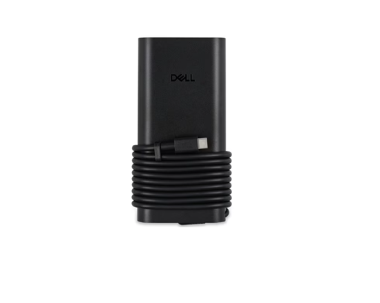 Picture of Dell 165W USB-C GaN AC Adapter with Power Cord - EURO - 1yr Ltd HW Warranty- SnP |