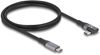 Picture of Delock USB 40 Gbps cable angled left / right USB PD 3.1 Extended Power Range 240 W 1 m