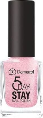 Attēls no Dermacol 5 Day Stay Longlasting Nail Polish Lakier do paznokci 11 Princess Rule 11ml