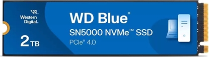 Attēls no Dysk SSD SanDisk Blue SN5000 2TB M.2 2280 PCI-E x4 Gen4 NVMe (WDS200T4B0E)