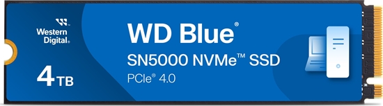 Picture of Dysk SSD SanDisk Blue SN5000 4TB M.2 2280 PCI-E x4 Gen4 NVMe (WDS400T4B0E)