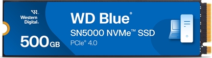 Attēls no Dysk SSD SanDisk Blue SN5000 500GB M.2 2280 PCI-E x4 Gen4 NVMe (WDS500G4B0E)