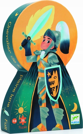 Picture of Djeco Puzzle Siluet - Rycerz (36 elementy)
