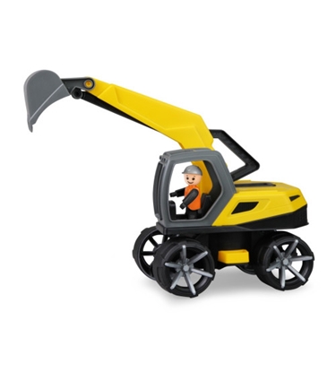 Изображение Ekskavātors ar cilvēciņu Truxx2 27 cm (ar gum. riteņiem, kastē) L04511