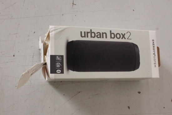 Изображение Energy Sistem SALE OUT. Urban Box 2 Bluetooth speaker, Onyx | Speaker | Urban Box 2 | DAMAGED PACKAGING | 10 W | Bluetooth | Onyx | Wireless connection