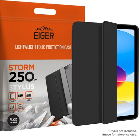 Picture of Etui na tablet Eiger Eiger Storm Stylus 250m Case iPad 10.9 (2022) schwarz