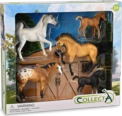Изображение Figurka Collecta COLLECTA ZESTAW 5 KONI W OPAKOWANIU