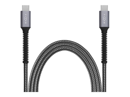 Изображение Fixed | Armor Cable USB-C/USB-C, 1.2 m, 240W | FIXDA-CC12-GR