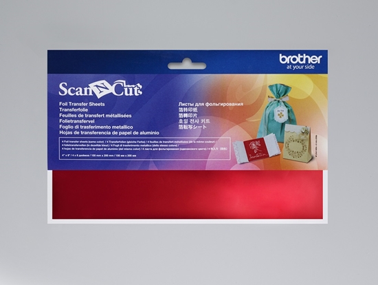 Изображение Folija pārnešanas lapa sarkana CAFTSRED1