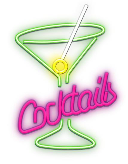 Изображение Forever Light FPNE02X COCKTAILS Neon LED Sighboard