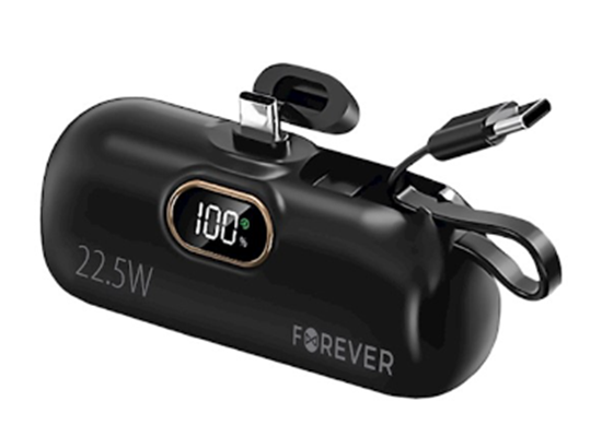 Picture of Forever MTB-100 Mini Power bank 22.5W 5000mAh USB-C