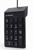 Picture of Gembird USB numeric keypad Black slim