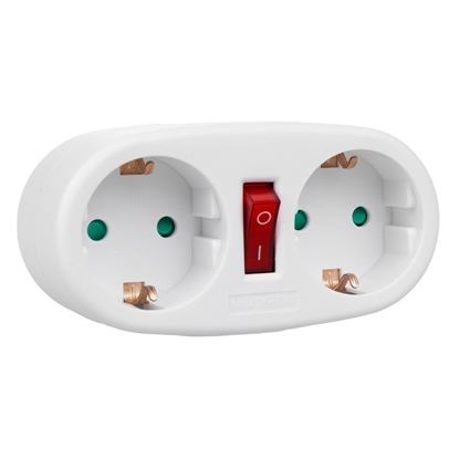 Изображение Gniazdko prądowe x2 MCE338 typ F