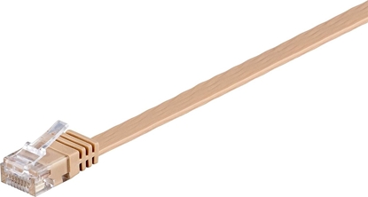 Attēls no Goobay Patchcord Cat6 U/UTP, paski, 1m (95880)