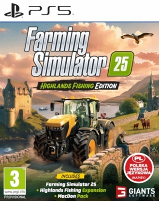 Изображение Gra Play Station 5 Farming Simulator 25 Highlands Fishing Edition 