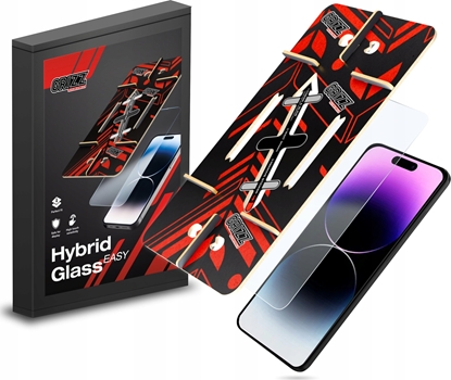 Attēls no GrizzGlass Szko hybrydowe HybridGlass Easy do Apple iPhone 14 Pro Max