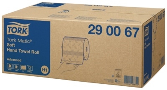 Picture of Hand towel rolls Tork Advanced H1, 2 layers., 21 cm x 150 m, white, 6 pcs/pack