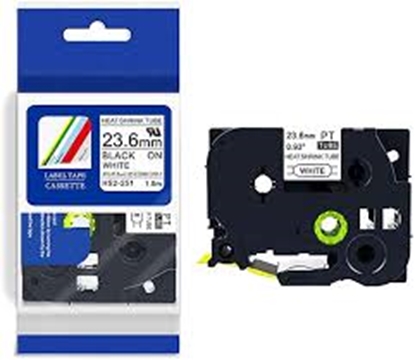 Attēls no Hs2-251 termosēžas caurule, balta, 23,6 mm x 1.5 m (analogs tze)