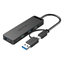 Picture of HUB USB Vention Hub USB 3.0 z 4 portami, interfejsem USB-C i USB 3.0 2-w-1 oraz zasilaczem Vention CHTBB 0,15 m