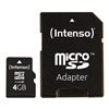 Picture of Intenso microSDHC            4GB C10 with Adapter