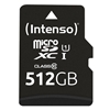 Изображение Intenso microSDXC Cards    512GB C10 UHS-I Premium + Adapter