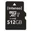Attēls no Intenso microSDXC Cards    512GB C10 UHS-I Premium + Adapter