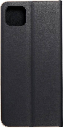 Attēls no Kabura Forcell LUNA Book Gold do SAMSUNG Galaxy A22 5G czarny