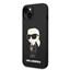 Picture of Karl Lagerfeld - Karl Lagerfeld Liquid Silicone Ikonik NFT Case for iPhone 14 Plus Black
