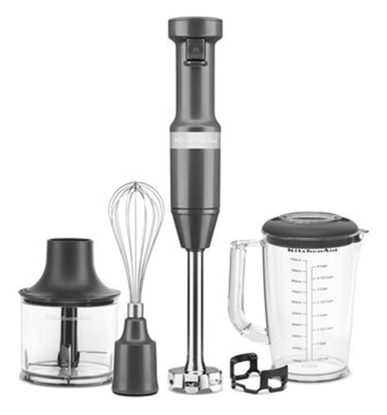 Изображение KitchenAid 5KHBV83EDG Hand Blender 180 W, Grey
