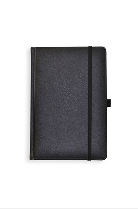 Изображение Klade - planotājs UNIVERSAL BLACK EDITION, A5,ar gumiju, melna krāsa