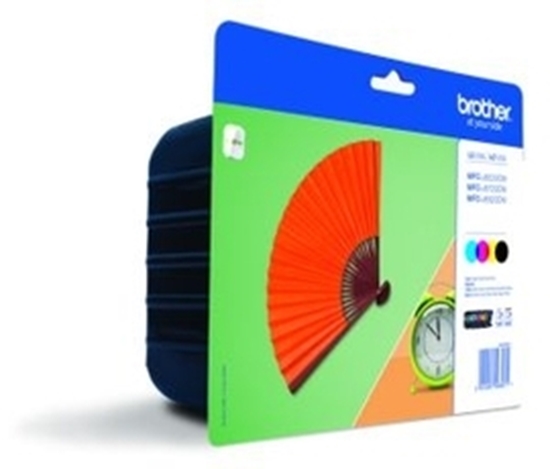 Picture of LC-129XLVALBP tinšu komplekts, 2400 lapām (MFC-J6720DW/6920DW)