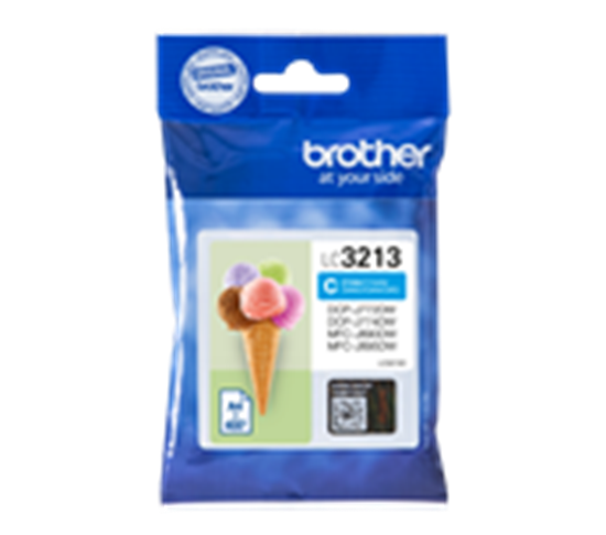 Picture of LC-3213C Zila tintes kasete 400lpp (DCP-J572/ 772/ 774, MFC-J491/ 497/ 890/ 895)